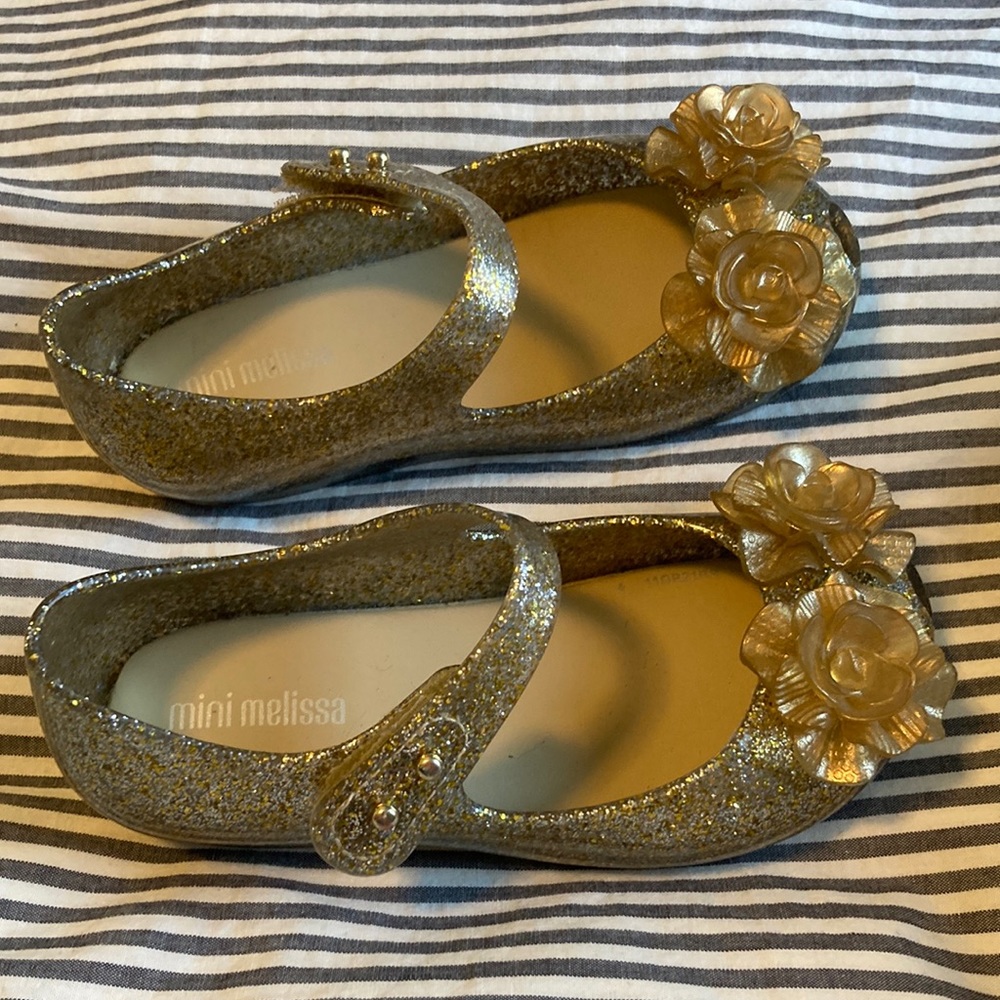 Sparkly girls dress-up shoes - Mini Melissa